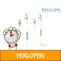 2 x Philips Sport in-ears met Bluetooth SHQ6500CL