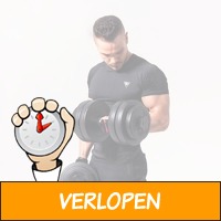 Dumbellset 30 kg kunststof