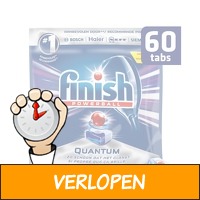 60 x Finish vaatwastabletten Quantum Regular