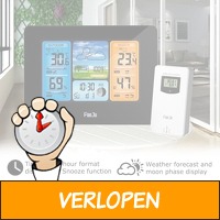 Draadloos Weerstation met buitensensor