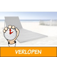 Set van 2 opvouwbare strandmatten