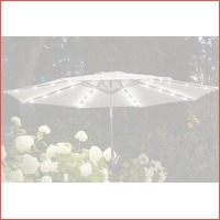 Veiling: Parasol met LED-verlichting van..