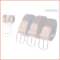 3 Carvelli elastische riemen