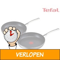 2 x Tefal Reserve Collection koekenpan