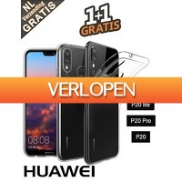 Mob-Com: Huawei P20 Series TPU case 1+1 gratis