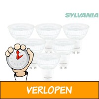 6 x Sylvania Retro LED-lamp