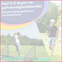 GVB golfcursus + gratis setje golfballen