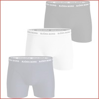 Bjorn Borg Boxershorts Solids 3-Pack