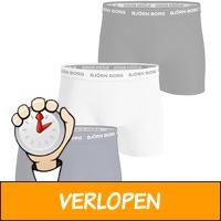 Bjorn Borg Boxershorts Solids 3-Pack