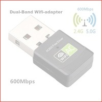 600 MBPS Dual band USB Wifi Adapter - Su..