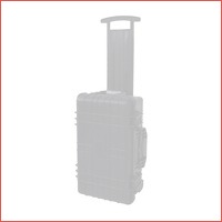 Hardcase transportkoffer met wielen