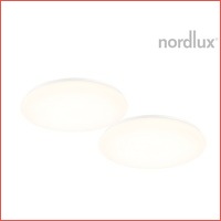 2 x Nordlux Douglas LED plafondlamp