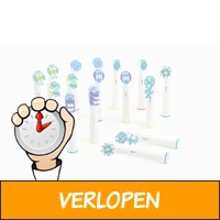 4 opzetborstels voor Oral-B