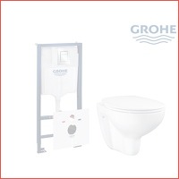 Grohe Bau complete hangtoiletset met sof..