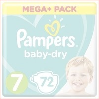 Pampers Baby Dry luiers maat 7