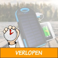 5000 mAh solar powerbank