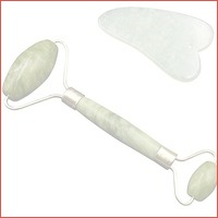 Luxe Jade massage roller en Gua Sha stee..