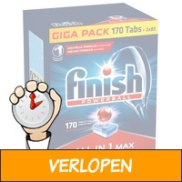 170 Finish All-in-1 Max Regular vaatwastabletten