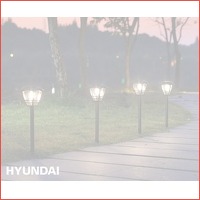 4-Pack Hyundai solar lantaarn verlichtin..