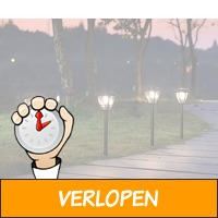 4-Pack Hyundai solar lantaarn verlichting