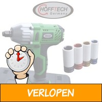 Hofftech slagmoersleutel op accu