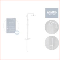 Grohe Euphoria XXL regendouche met therm..