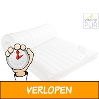 Vitality Pur Sleep Fit traagschuim topper