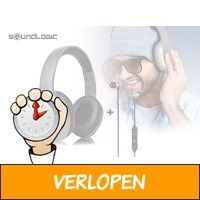 Soundlogic draadloze koptelefoon + Gratis draadloze oor..