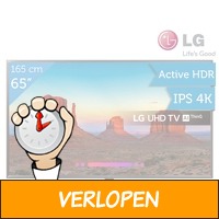 LG 65 inch 4 K LED-TV