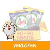 Giga pack Dreft vaatwastabletten