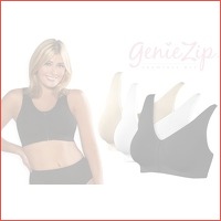 3 x Genie Zip Bra