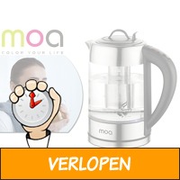 Moa glazen waterkoker