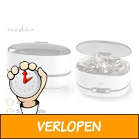 Nedis juwelenreiniger - 600 ml - met digitale timer