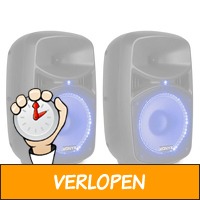 Vonyx VPS082 A geluidsinstallatie 400W met Bluetooth en..