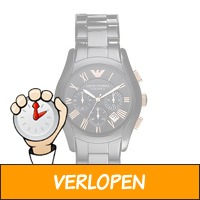 Armani heren horloge zwart AR1410