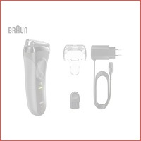 Braun Series 3 3000S Scheerapparaat - zw..