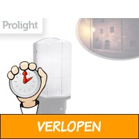 Prolight buitenlamp LED met dag/nacht sensor