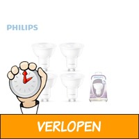 4 x Philips LED lamp - GU10 fitting