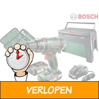 Bosch 18V accuboormachine met klopfunctie