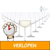 16 x Le Cordon Bleu wittewijnglas