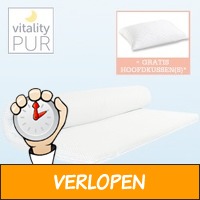 Vitality Pur 3D topdekmatras