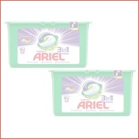 66 x Ariel 3-in-1 wasmiddelcapsules Kleu..