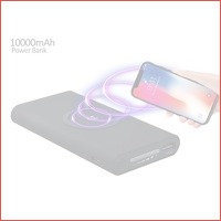 Draadloze Powerbank snellader - 10.000 m..