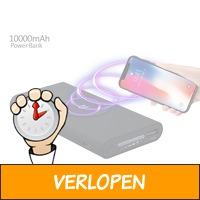 Draadloze Powerbank snellader - 10.000 mAh