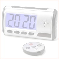 Spy camera alarm klok HD