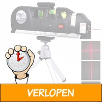 Laser waterpas (met rolmaat)