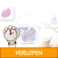 Vanish Oxi Action Crystal White Poeder witte was