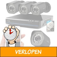 Zmodo ZS-1NL4-W HD sPoE camerasysteem