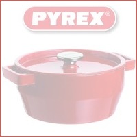 Pyrex ronde gietijzeren pan