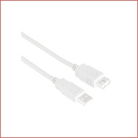 HAMA USB 2.0 verlengkabel standaard 1,5m